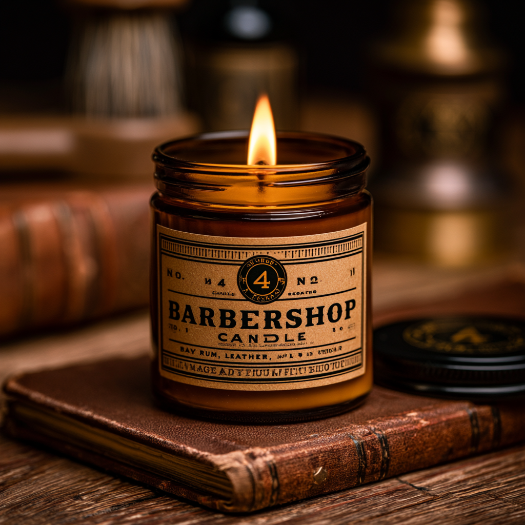 Barbershop No. 4 Candle
